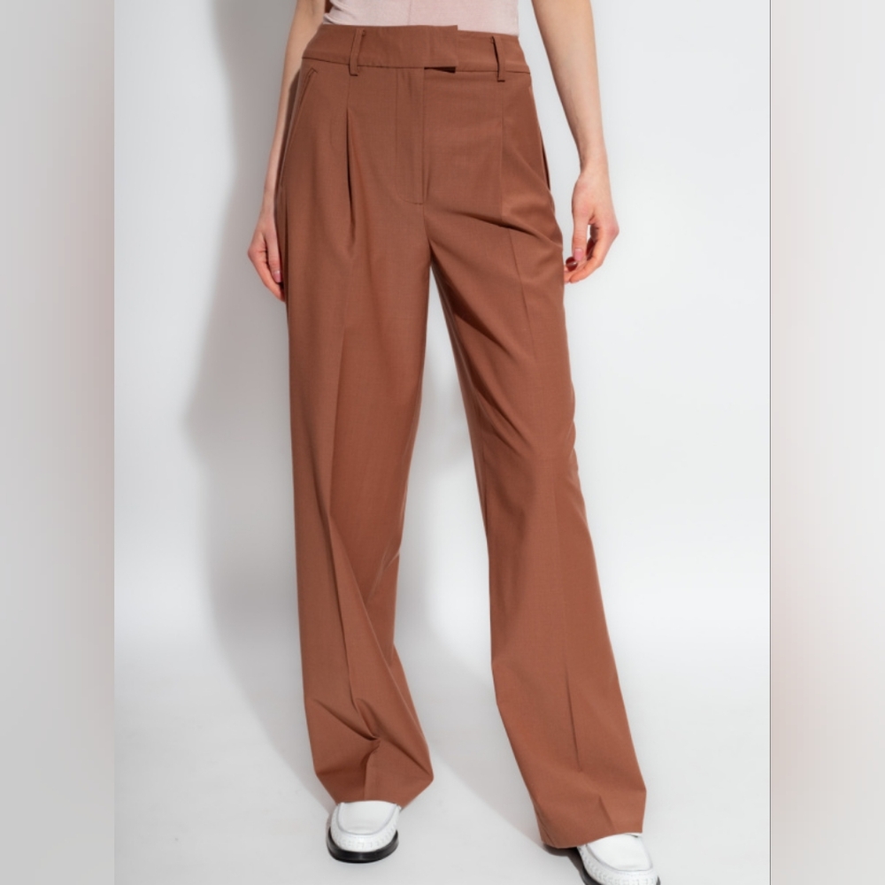 NWT AllSaints Corin Miro Straight Trousers
